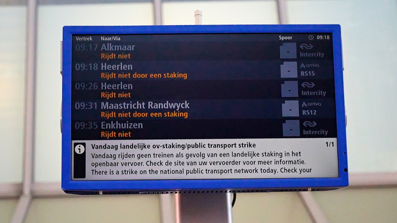 Geen trein, wel begrip: gestrande reizigers op station Sittard