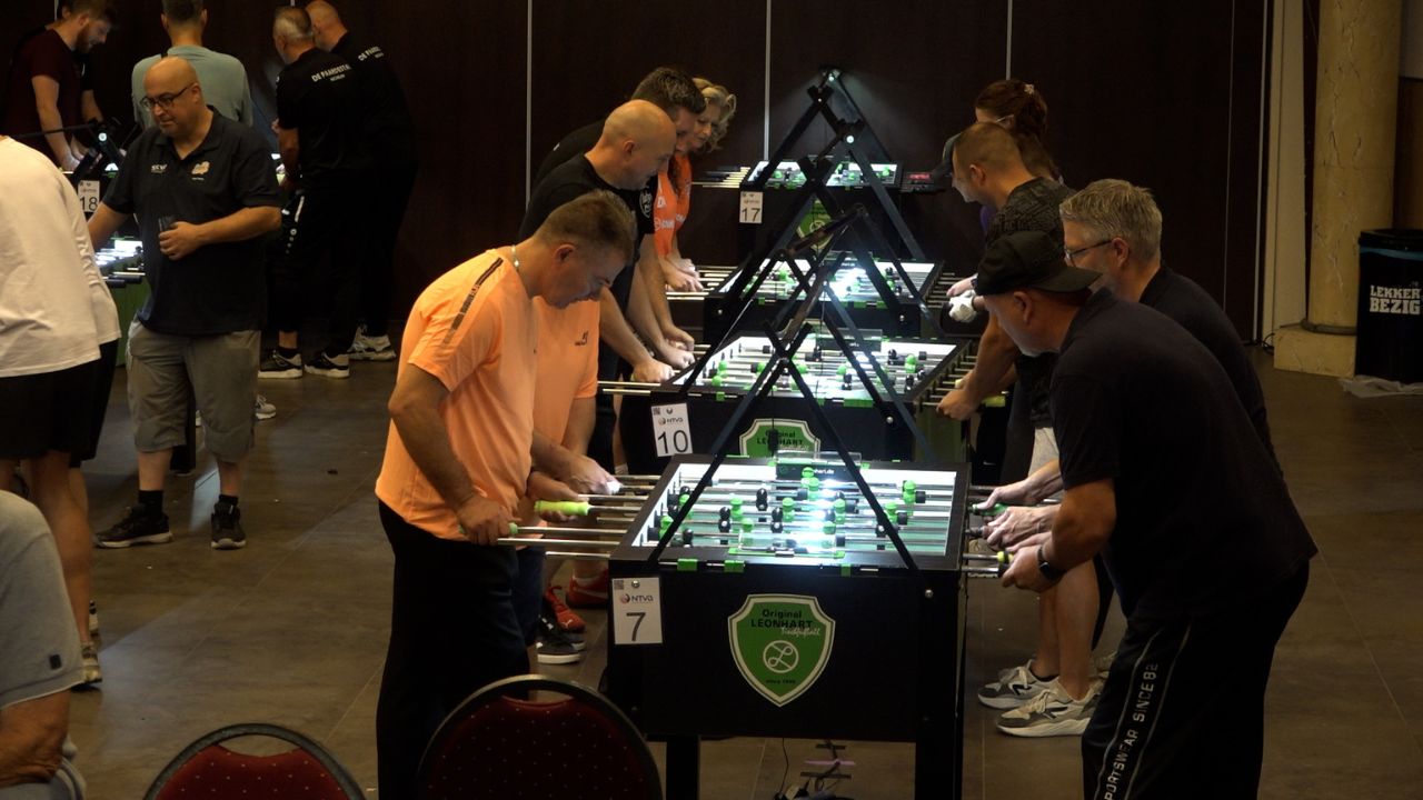 Nederlands Kampioenschap Tafelvoetbal: toptafelvoetballers strijden om titel