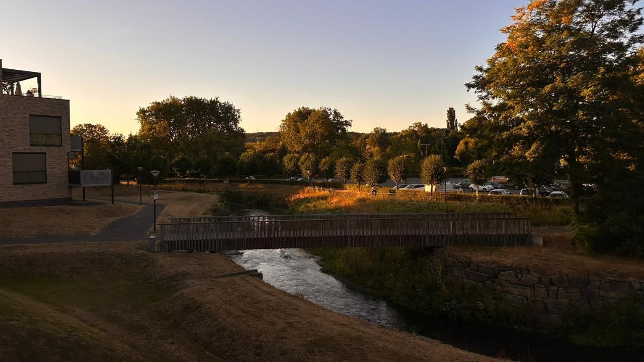 Valkenburg is het donkerder door de zonsverduistering 